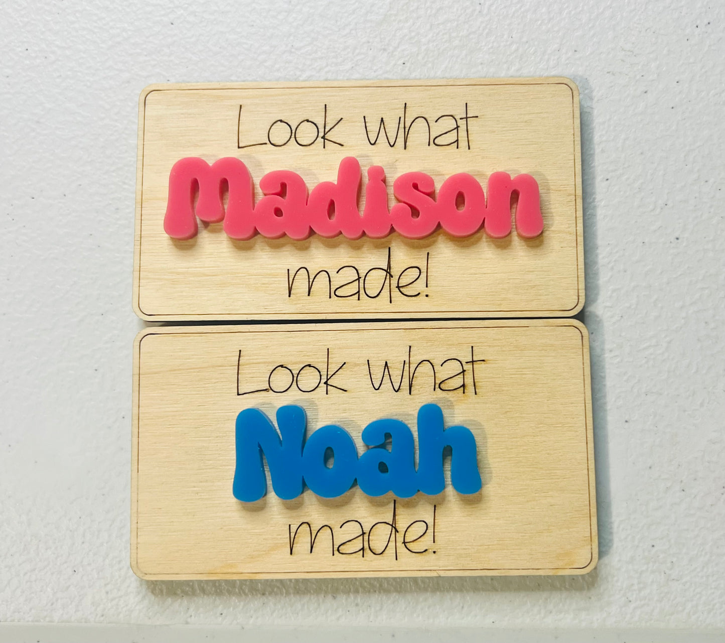 Look What I Made! Personalized Magnets