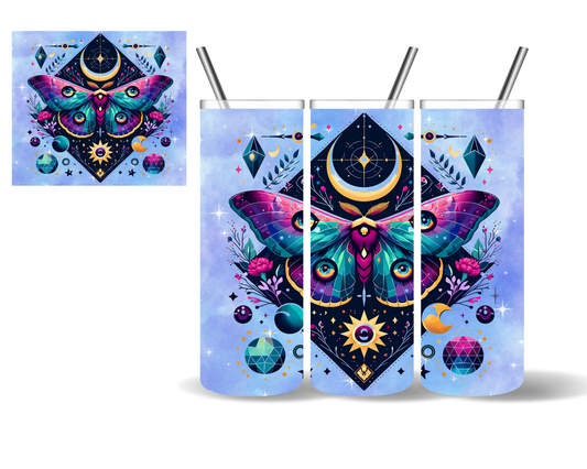 Moth Moon Celestial 20 oz Tumbler