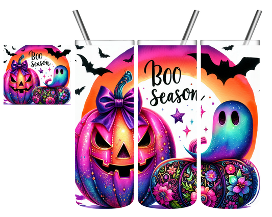 Boo Season Pretty Pumpkin 20 oz Tumbler