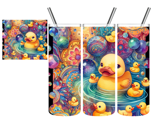 Rubber Ducks 20 oz Tumbler