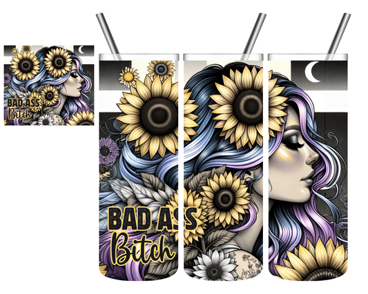 Badass Bitch 20 oz Tumbler