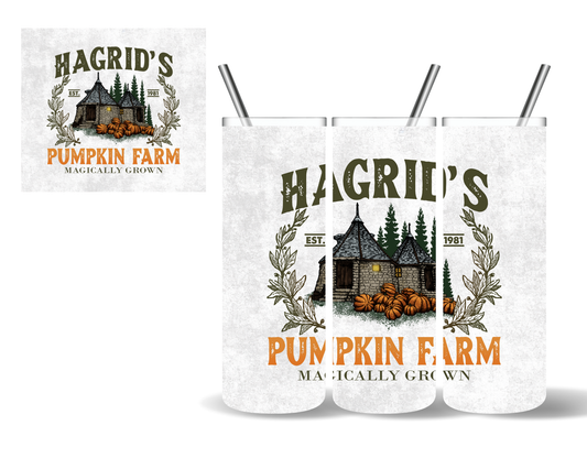 Hagrid's Pumpkin Farm Fall 20 oz Tumbler