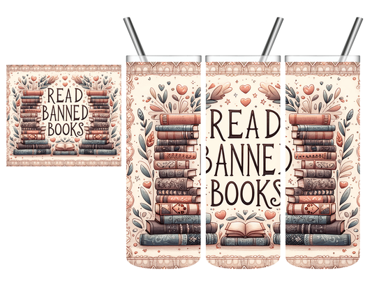 Read Banned Books 20 oz Tumbler