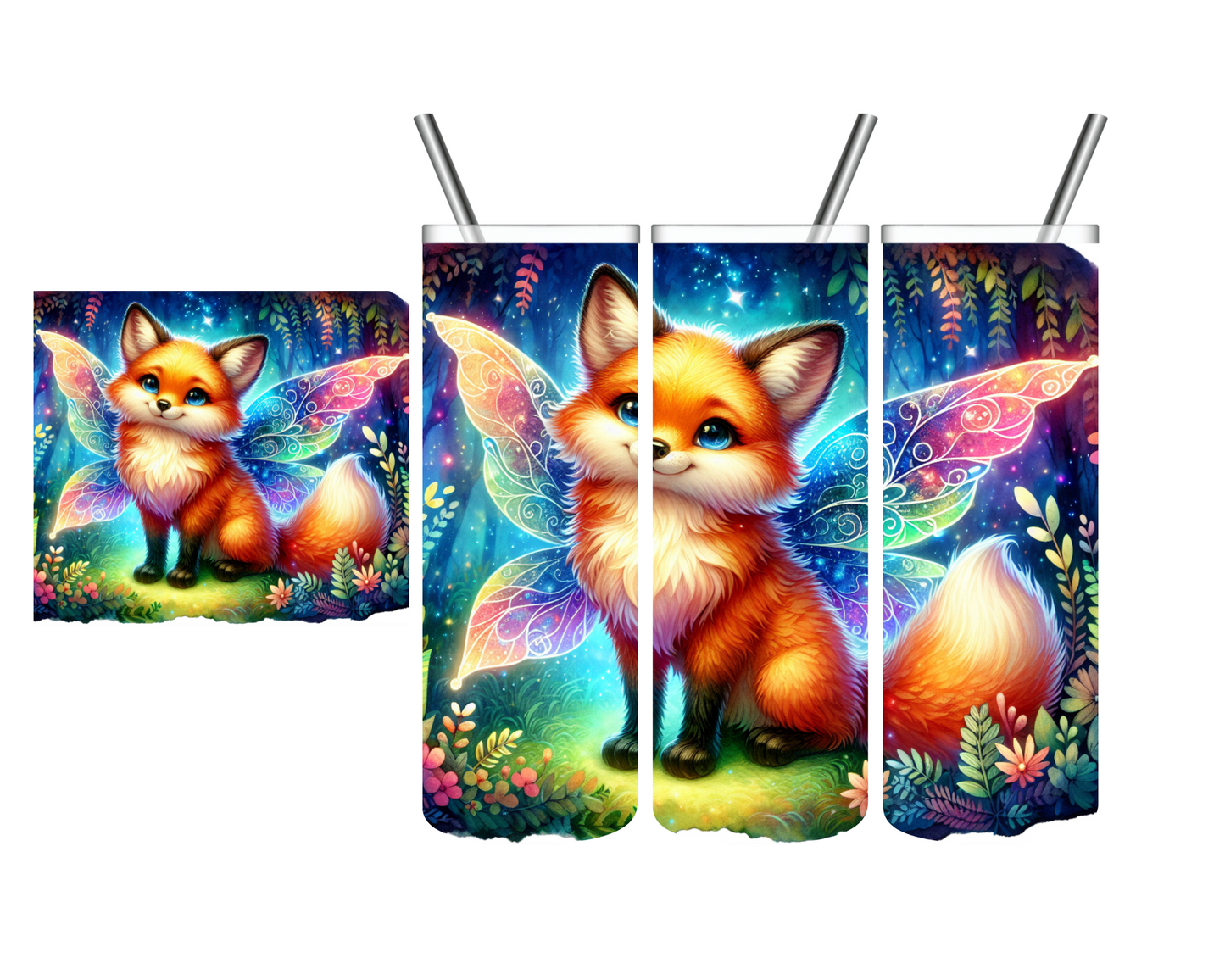 Fox Fairy Magical 20 oz Tumbler