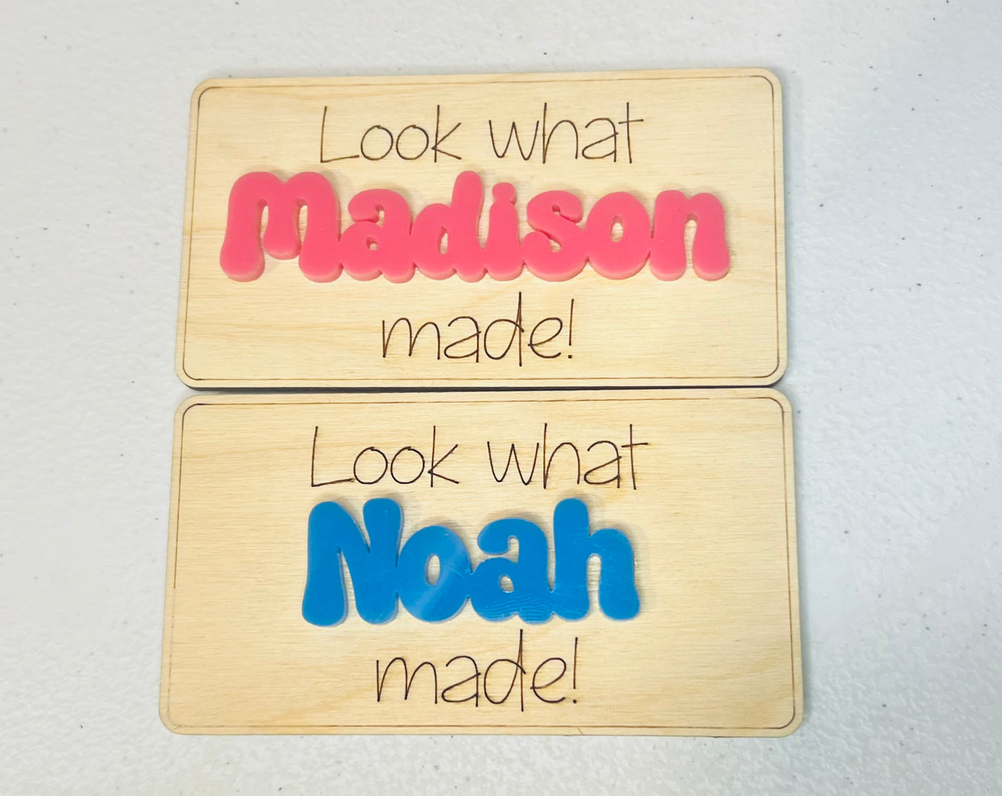 Look What I Made! Personalized Magnets